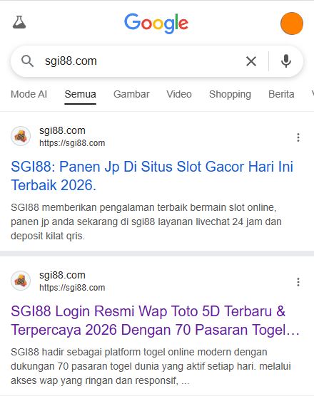 sgi88 search resule google