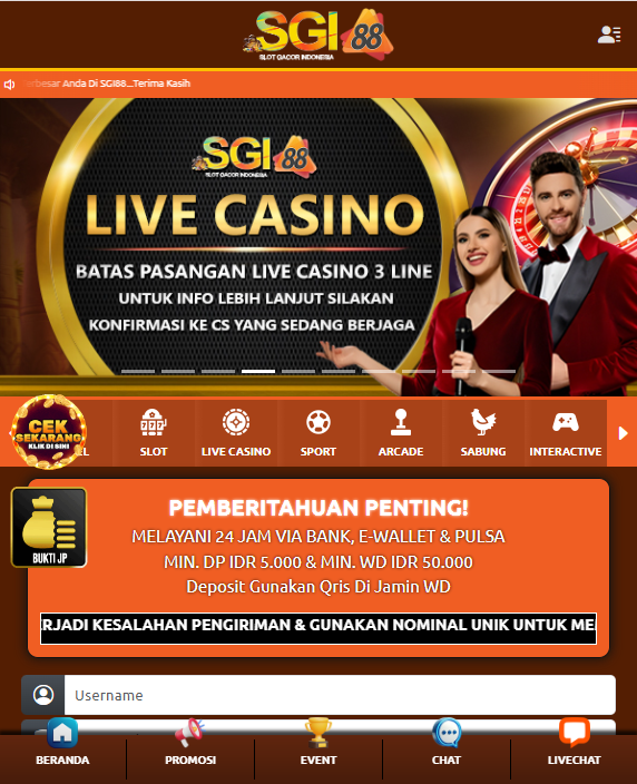 sgi88 website mobile